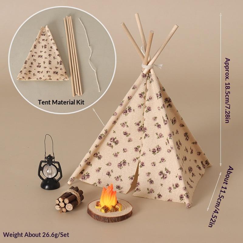 **1 Set 1/12 Doll House Outdoo - Camping Cooking Accessories Set 评论和价格