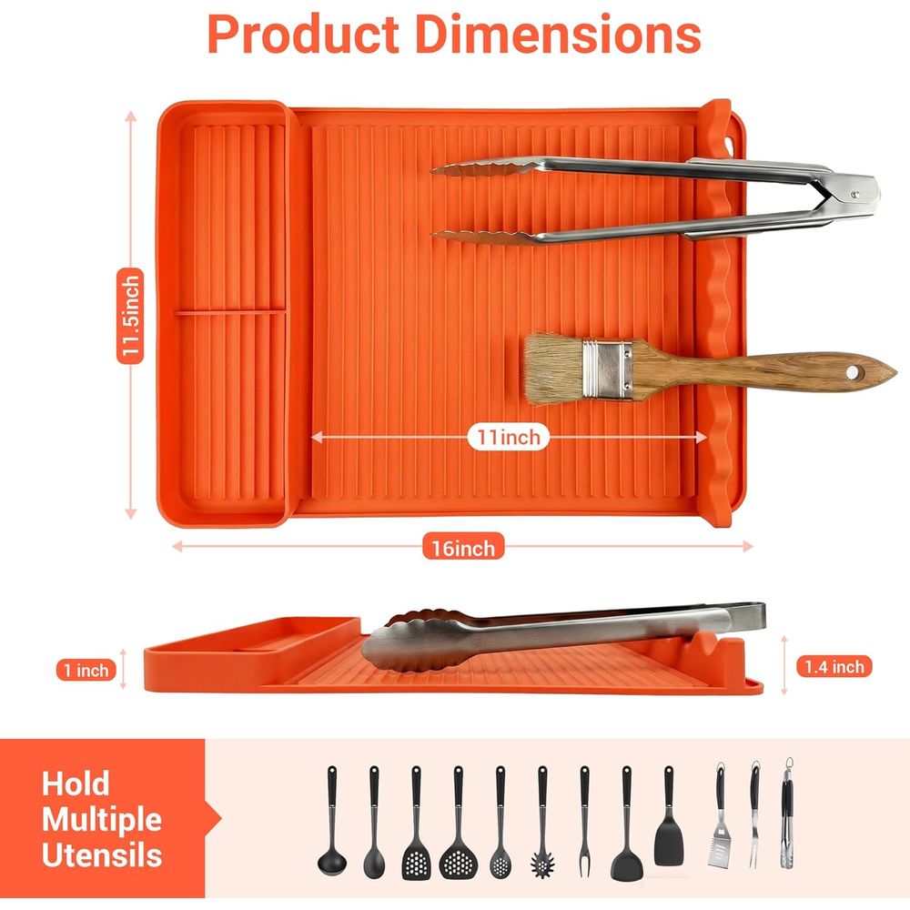 Heat Resistant Silicone Grill  - Camping Cooking Tools 评论和价格