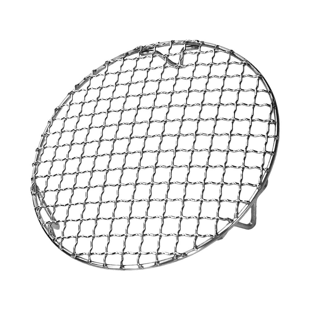 Round Stainless Steel Barbecue - Camping Cooking Vegetables 评论和价格