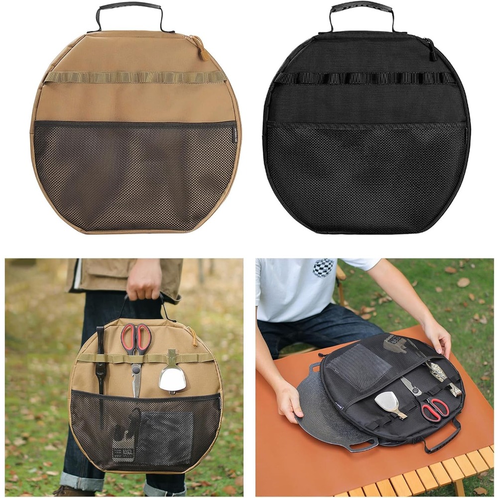 Grill Pan Storage Bag, Portabl - Camping Cooking Pack 评论和价格